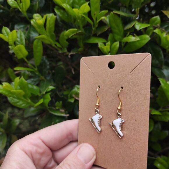 Ice Skate Earrings - Picture 4 of 6
